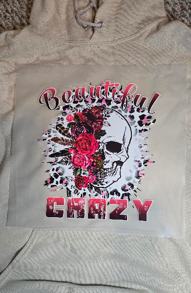 Beautiful Crazy Skull