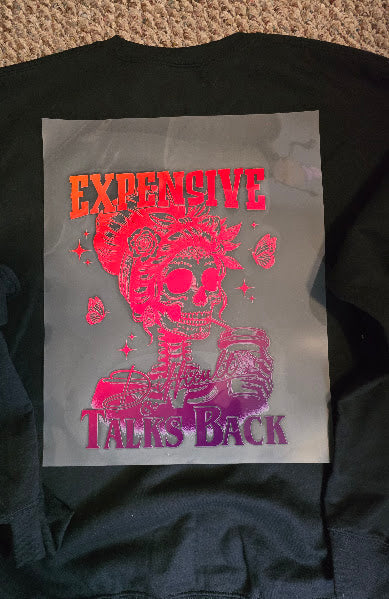 Expensive Talks back Rainbow (Back & Pocket square)